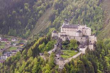 Fototapeta na wymiar Hohenwerfen Castle - Austria