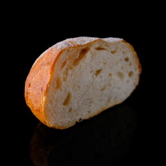 Bread baked background