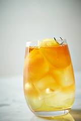 glass of orange juice