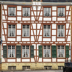 Large Facade of Fachwerk house