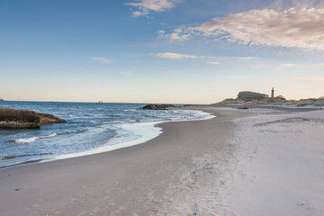 Lighthouse in Skagen in Denmark.