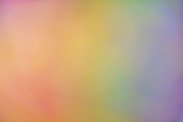Rainbow color blur background from rubber band