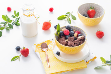 Healthy breakfast.