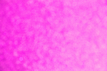 Abstract pink bokeh background for christmas, Celebration concept.