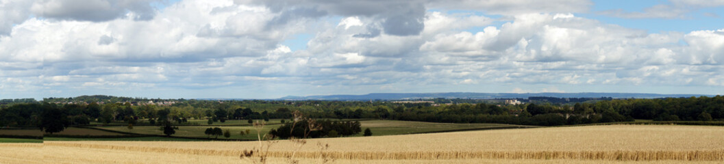 Panoramic landscape in Yorkshire - 267383227