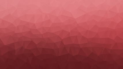 Red abstract low poly backgound for modern design, vector illustration template