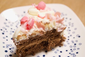 イチゴのケーキ