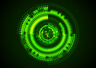 Abstract technology background, Internet technology cyber security concept