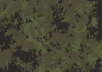 Army green camouflage pattern background. Vector illustration eps 10