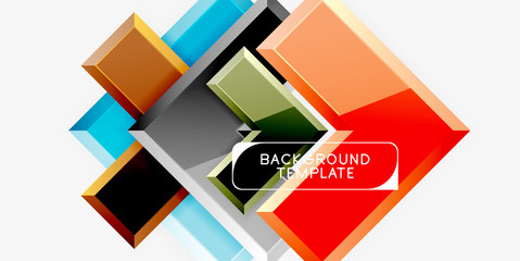 Abstract arrows composition background