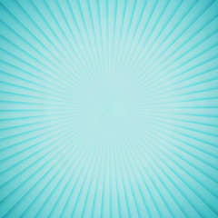 Obraz premium Bright blue rays vector background
