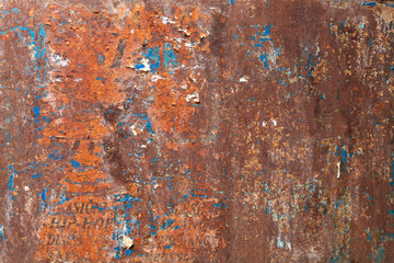 Old Weathered Rusty Metal Texture