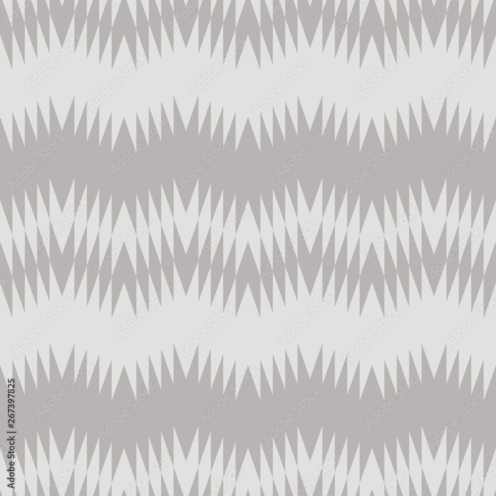 Poster ..Abstract retro pattern of geometric shapes. Neutral  mosaic backdrop. Geometric   background with zig zags and triangles, vector