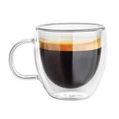 Foto op Plexiglas Mug with espresso coffee isolated © Kuzmick