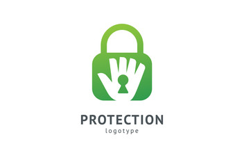 Shield icon. Vector flat style illustration Abstract business security Agency logo template. Logo concept of antivirus, protection, insurance, privacy, guard.