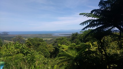 Fototapeta na wymiar Tropical view