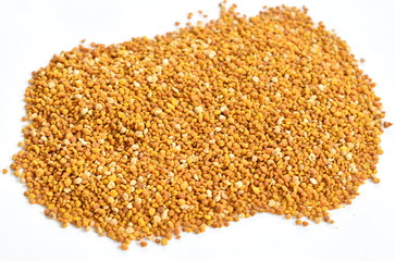 bee pollen organic food background and texture