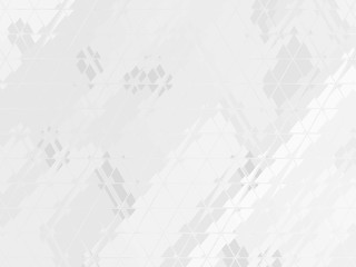 Fototapeta premium Abstact grey and white background. Modern design for business, science and technology.