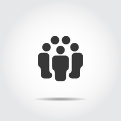 People Icon work group Team Vector