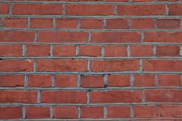 red brick wall background