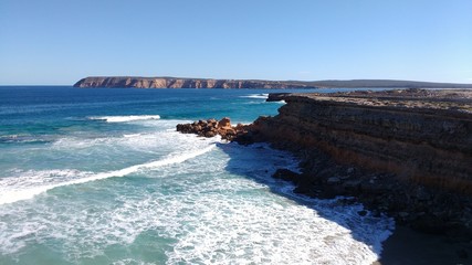 Ocean and cliffs