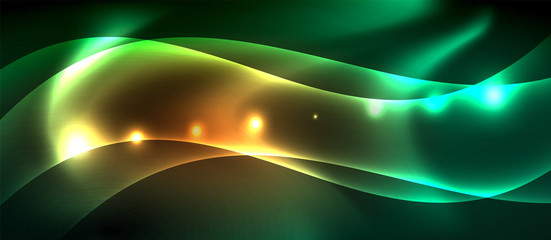 Glowing shiny light abstract background