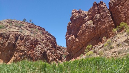 Fototapeta premium rocks and blue sky