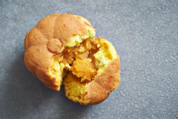Korean pumpkin and sunflower seed cake 