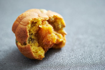 Korean pumpkin and sunflower seed cake 