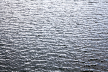 Water surface with ripples