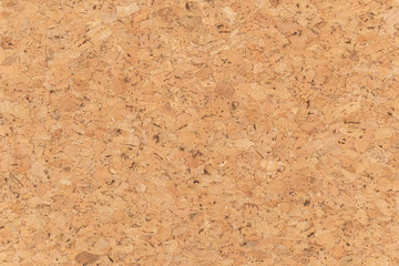 Abstract brown corkboard or cockboard texture background. Natural wood surface for material design element. Beige cork board wallpaper - 267410819