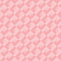 Soft pink baby pattern Background wallpaper pattern square  motif sarung - vector