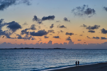 Naklejka na ściany i meble Sunrise at Bahamas Atlantis Paradise Island