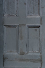 Gray Door Panel Close Up