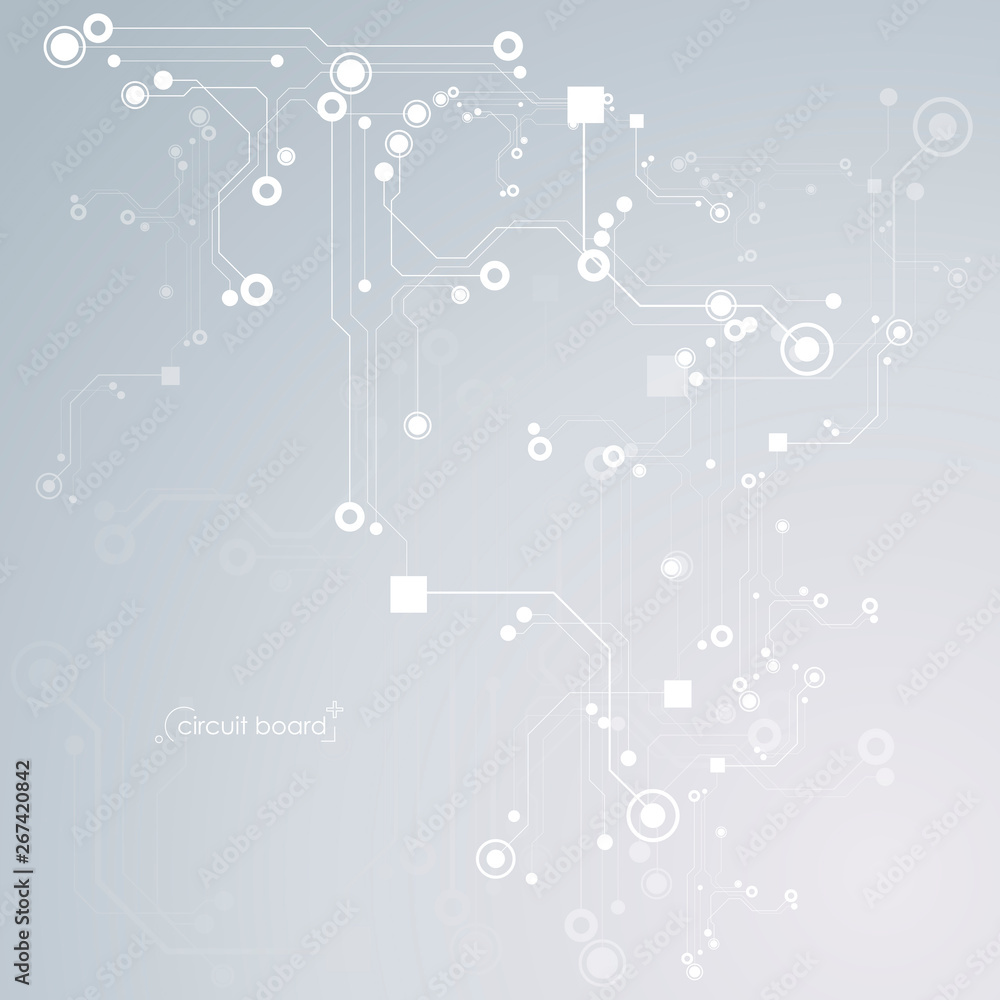 Aufkleber circuit board electronic hardware future technological concept hi-tech computer digital technology b