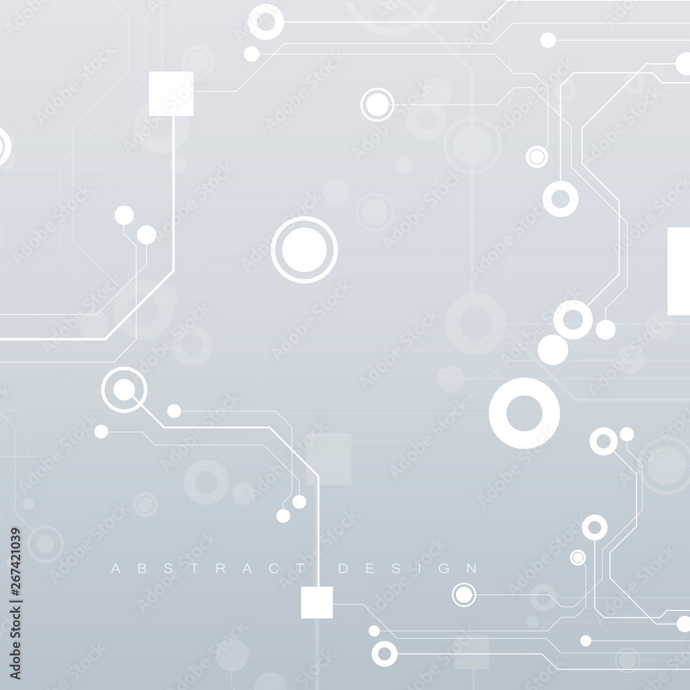 Aufkleber circuit board electronic hardware future technological concept hi-tech computer digital technology b