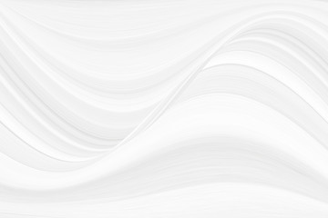 White background 3 d with elements of waves in a fantastic abstract design, the texture of the lines in a modern style for wallpaper. Light gray template for wedding ceremony or business presentation.