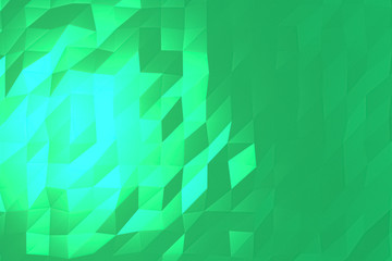 Obraz premium CGI, random geometric, backdrop for design texture, background. 3D render.