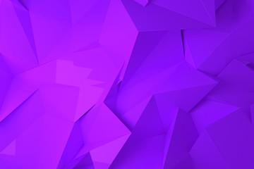 Obraz premium Decorative, illustrations CGI, random geometric backdrop, for design texture background. 3D render.