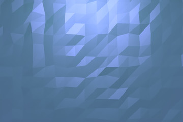 Obraz premium Illustrations of CGI, random geometric, backdrop for graphic design or wallpapers. 3D render.