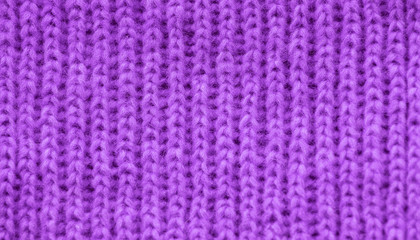The texture of a knitted woolen fabric pink.