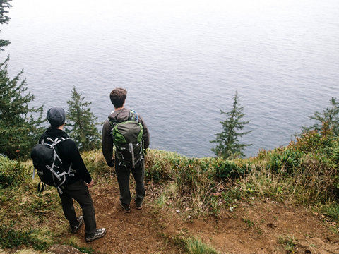 Hiking Along The Oregon Coast In The Pacific Northwest 