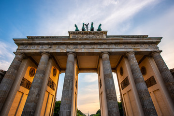 Brandenburg Gate at Sunrise © Stewie Strout