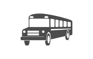School bus, public transport symbol.