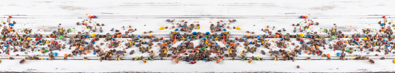 Fototapeta premium Background from colorfull candy