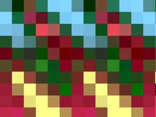 Abstract background with squares, colors