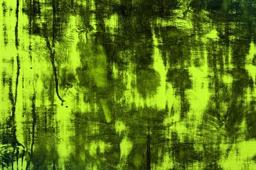 creative lime scratched timber plank texture - fantastic abstract photo background