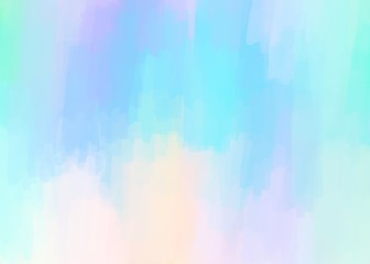 rainbow pastel  beautiful color matching paint like illustration abstract background with pencil color or chalk texture