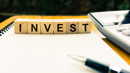 Business planning, finance and investment concepts.