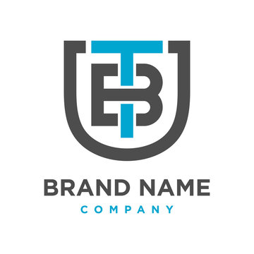 initial logo TB shield